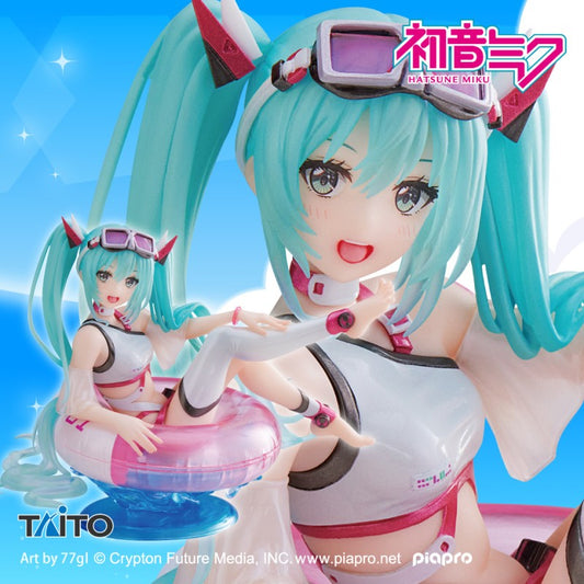 Hatsune Miku Figurine Aqua Float Girl -  Miku Renewal