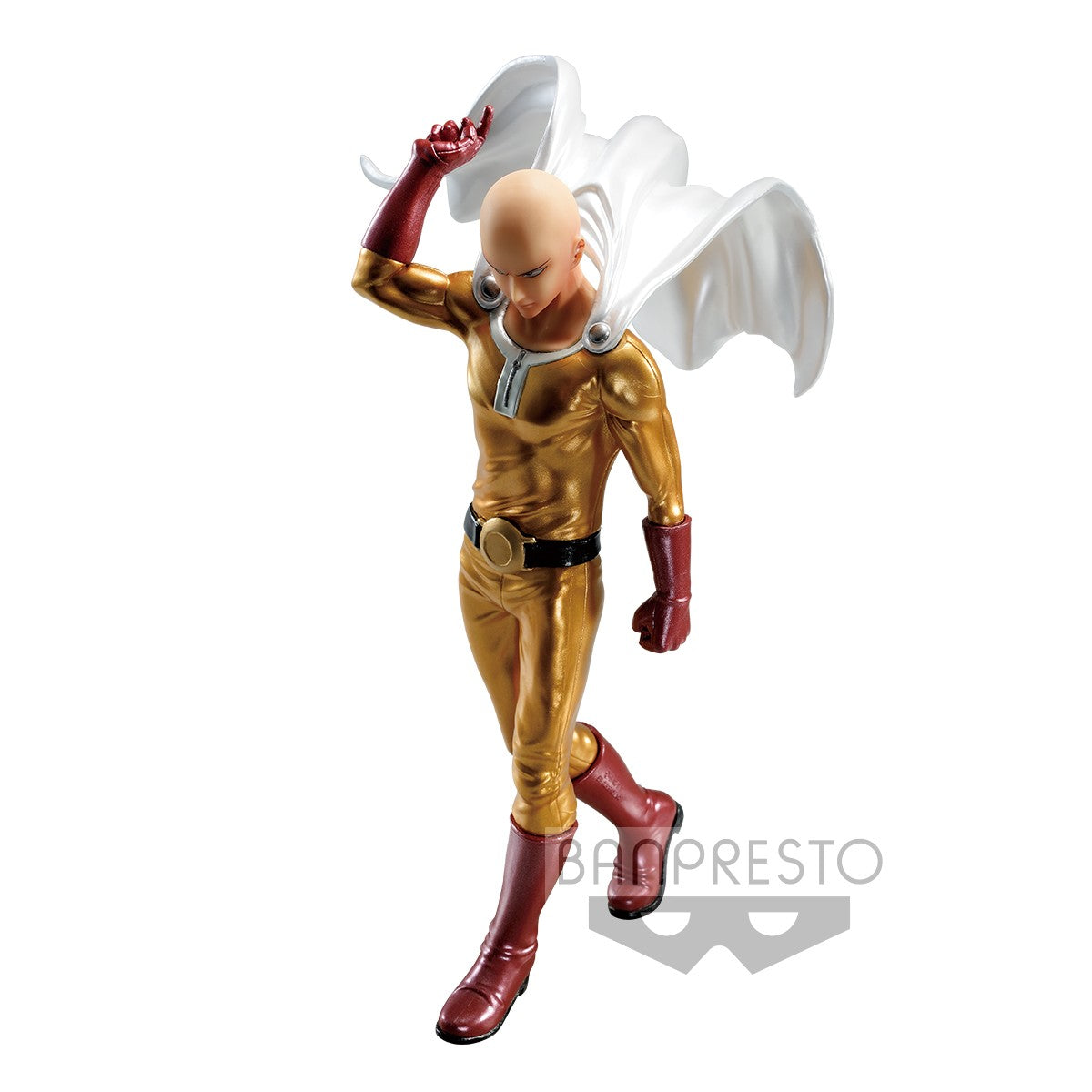 One Punch Man - Figurine de Saitama Metalic Color