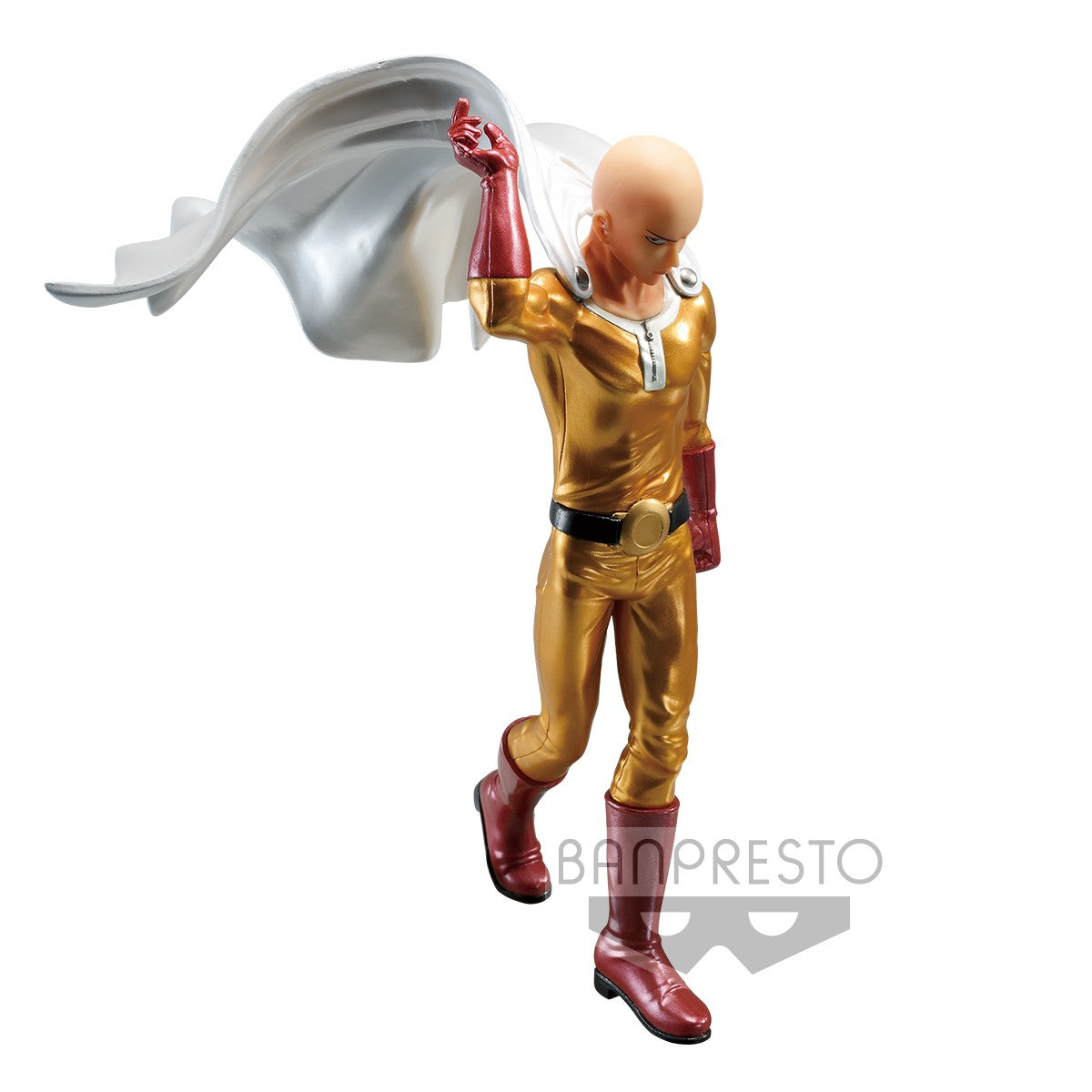 One Punch Man - Figurine de Saitama Metalic Color