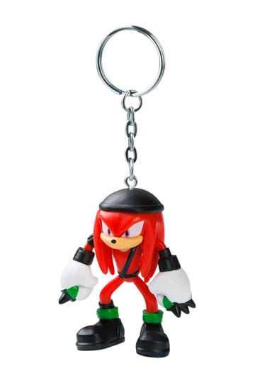 Porte-clés Sonic Prime à collectionner - Knuckles - Chapeau noir