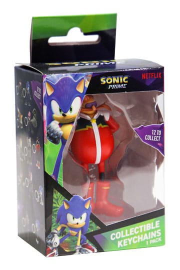 Porte-clés Sonic Prime à collectionner - Docteur Eggman - Robotnik