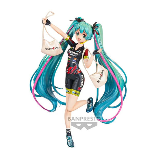 Hatsune Miku Racing - Figurine Banpresto Chronicle 2019 - Team UKYO Cheering ver.