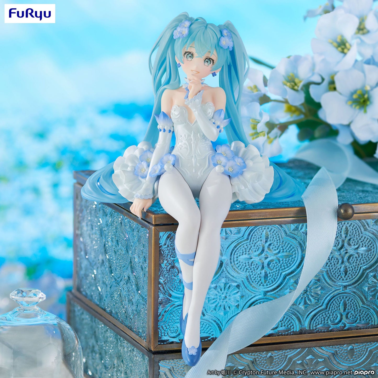 Hatsune Miku Figurine Flower Fairy Nemophila