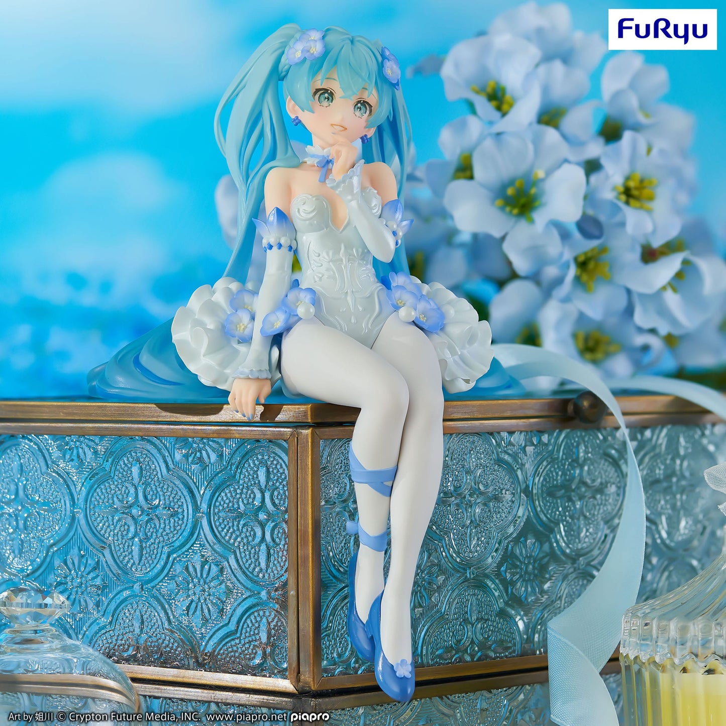 Hatsune Miku Figurine Flower Fairy Nemophila