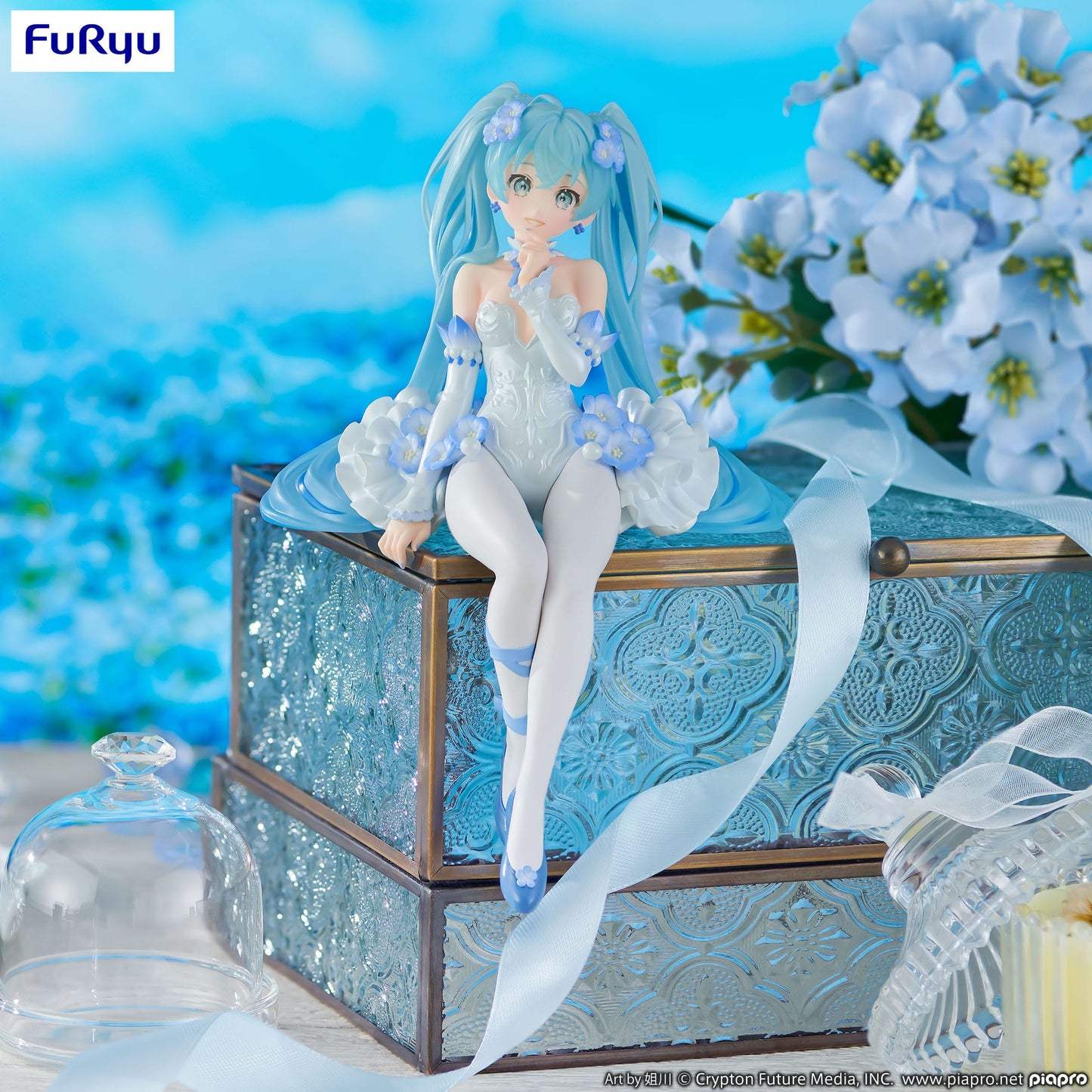 Hatsune Miku Figurine Flower Fairy Nemophila